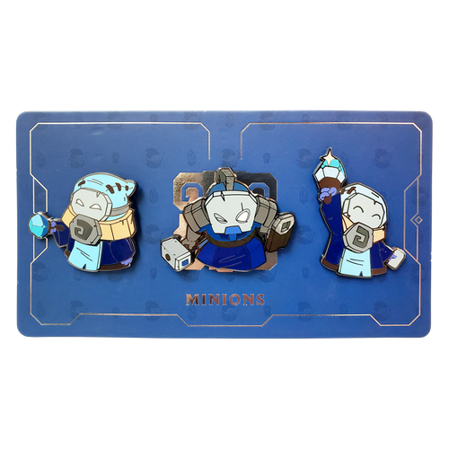 Blue Minion Pin Pack