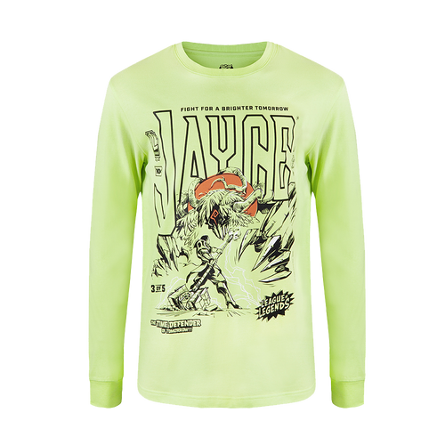 Jayce Comic Inspired Long Sleeve Tee