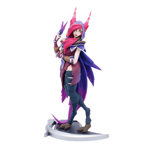 Xayah Unlocked Statue