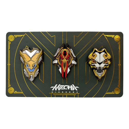 Mecha Kingdoms Pin Pack